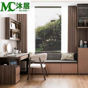 Luxury Custom Wooden Wardrobe for Bedroom Living Room Walk-in Closet Systems Organizer <b>Sideboards</b> for Home Bar Design Solutions - Product Image 4