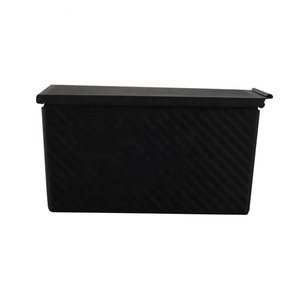 1Lb Capacidad de masa Antiadherente Rectángulo Caja de tostadas plana Pan Pullman Pan con labio - Product Image 3