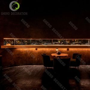 Mobilier <span class=keywords><strong>de</strong></span> bar et <span class=keywords><strong>de</strong></span> salon industriel chic Meubles <span class=keywords><strong>de</strong></span> boîte <span class=keywords><strong>de</strong></span> nuit <span class=keywords><strong>en</strong></span> métal et bois récupéré - Product Image 1