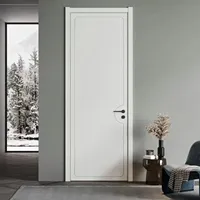Porte écologique en bois massif Yo Smart Mates fabriquée à Chongqing, Chine, avec certifications CE et ISO pour villa et maison