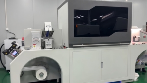 Công nghiệp kỹ thuật số linh hoạt máy in bao bì lạnh lá kim loại máy in nhãn tự động một vượt qua nhựa máy in nhãn Báo Chí - Product Image 4