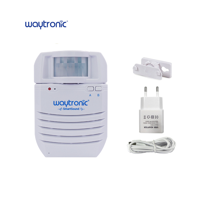 PIR Motion Sensor Activated Shop Voice Advertising Player Welcome Alarm Recordable Voice Audio Player With USB Cable