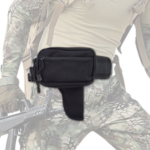 Sacoche de ceinture tactique DF23 GB023 en tissu Oxford réglable, verte, pour la chasse et le rangement - Product Image 6