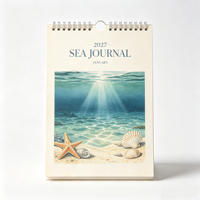 Agenda mural calendrier de l'Avent personnalisé avec logo imprimé, en papier cartonné couché, pelliculé, impression offset