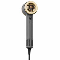 Sèche-cheveux professionnel Cuyon 1600W à affichage numérique avec moteur AC, diffuseur, ionique et protection thermique pour les fournisseurs de salons