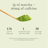 Teh Matcha Bubuk Hijau Berkualitas Tinggi Kelas Upacara Kerajaan untuk Minuman Teh Matcha dan Kue