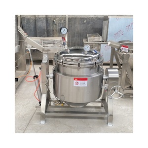 Marmita Industrial de Seguridad con Doble Camisa para Cocción, de 50L a 600L - Product Image 2