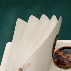 Carnet d'art en papier découpé ajouré |   Série Dynastie L'ascension du puissant Qin |   Cadeau créatif culturel - Product Image 4