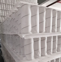 Unité de matelas à ressorts ensachés personnalisable multi-zones à ressorts indépendants, fournie directement par l'usine