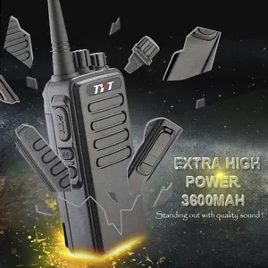 Walkie talkie portátil tyt TC-3000A, rádio ultra-alto de saída 10w com dois canais uhf 400-520mhz