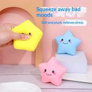 Juguetes de Goma Suave con Forma de Luna y Estrella, Juguetes Sensoriales Antiestrés de Rebote Lento para Todas las Edades, Regalos - Product Image 5
