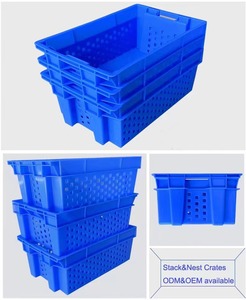623*426*315mm HDPE <strong>Plastic</strong> Crates for Fruits and Vegetables Storage <strong>Plastic</strong> <strong>Totes</strong> - Product Image 6