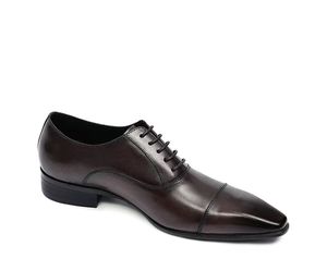 Zapatos de Cuero Vacuno para Hombre, Otoño 2026, Color Marrón, Impermeables, Ligeros, Estilo Casual de Negocios, Cómodos, Punta Redonda, Estilo Occidental - Product Image 5