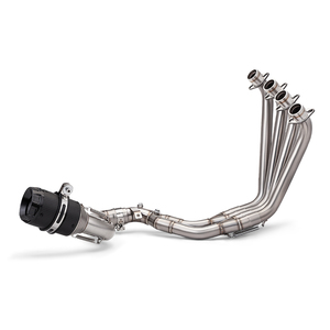 Tuyau de liaison avant du système d'échappement de moto avec deux capteurs d'oxygène pour CBR650 <span class=keywords><strong>CBR650R</strong></span> <span class=keywords><strong>CBR650F</strong></span> CBR650 CB650F 2014-2025 - Product Image 1