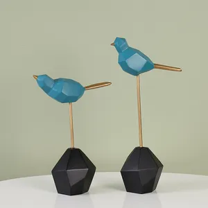Статуя птицы ремесла украшения дома подарок украшение стола