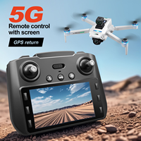 Drone professionnel S159 GPS 5G Wi-Fi 4K UHD avec double caméra, ESC en plastique, télécommande, UAV FPV Quadcopter RC Jouet