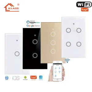Smart Power Socket Plug And Touch Wall Switch Wifi Wall Light Switch Switches Smart Home