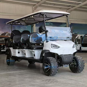 Golf Cart Lithium <b>Battery</b> All Terrain Tires Golf Carts for Resorts Special Transportation Classic Golf Cart - Product Image 4