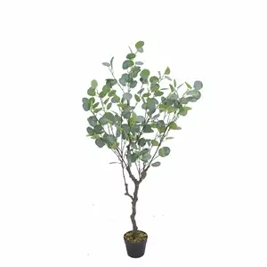 Tanaman buatan dan bunga planta eksterior buatan kualitas tinggi imitasi populer kualitas baik tanaman pohon zaitun buatan