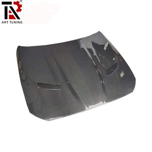 Pour <span class=keywords><strong>BMW</strong></span> Série 5 F10 CS-Style Capot en fibre de carbone sec, ultra léger, revêtement transparent brillant, Spec Racing, 2010-2016 - Product Image 4