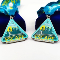 Oneway Factory Wholesale Modern Antique Imitation Marathon Medals Trophies Metal Award Custom Design Custom Logo Electroplated
