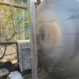 ถังเก็บของเหลวแนวนอนขนาด 10 ตัน ลดราคาพิเศษ ถังเก็บแบบมีฝาปิด ถังขนาดใหญ่ ใช้สำหรับเก็บน้ำ/น้ำมัน ฯลฯ - Product Image 5