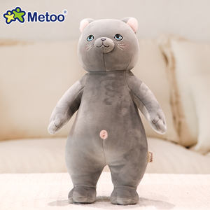 Juguetes de Peluche Metoo, Animales de Peluche, <span class=keywords><strong>Gato</strong></span> Negro, Almohada de Peluche, Juguete de Peluche de <span class=keywords><strong>Gato</strong></span> Personalizado, Animal de Peluche de <span class=keywords><strong>Gato</strong></span> - Product Image 1