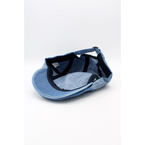 Casquette en tissu denim élégante 15107 avec un design unique pour hommes et femmes, tenue décontractée quotidienne, mode - Product Image 5