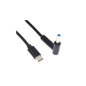 PD 65W USB Type C Câble de charge 4.5*3.0mm Blue Tip Male Plug Converter Dc Power Adapter Charger for <span class=keywords><strong>HP</strong></span> Laptop - Product Image 3