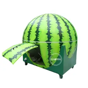 2024 orange and watermelon shape food kiosk / trailer / food vending cart