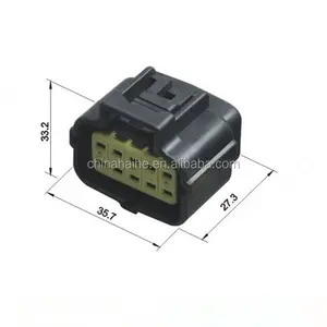 174655-2 Wholesale Cheap 10 pin black female unsealed wire harness connector