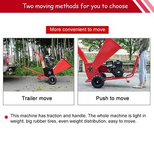 Trituratore Idraulico Regolabile per Legno di Eucalipto Non Usato in Vendita dal Proprietario, Cippatrice Meccanica Trainabile per Rami - Product Image 5