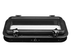 Bianco/Nero Rettangolare Apertura Portlight Oblò Hatch Per Barche a Vela - Product Image 4