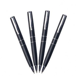 High Quality Black Matte Ballpoint <b>Pen</b> with Custom Logo New Metal Wholesale Ballpoint <b>Pen</b> High Quality Black High Metal <b>Pen</b> - Product Image 1