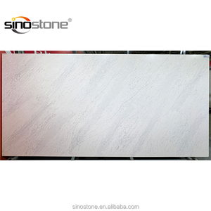 Comptoir de <span class=keywords><strong>cuisine</strong></span> en quartz blanc de haute qualité, épaisseur de 15 à 30 mm, conception moderne conçue en usine avec certification NSF - Product Image 2