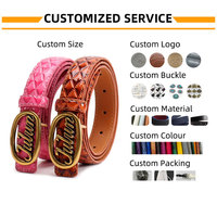 Ceinture JULUN personnalisée vintage de haute qualité en PU avec texture crocodile et boucle en alliage, accessoire de mode