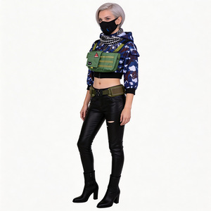 Disfraz de Cosplay de Delta Force Mai Xiaowen para Mujer Adulta, Conjunto Completo con Chaleco y Pantalones para Juego de Rol y Convenciones de Cómics - Product Image 4