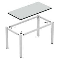 Pieds de Table Industriels Modernes en Acier Fonte Carré Banc de Bureau Salle à Manger Café Pieds de Table de Bureau en Métal Cadre de Meuble