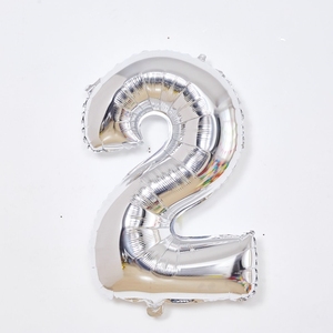 Tùy chỉnh 16 inch helium inflatable rose gold tự niêm phong treo 16 inch tăng thư vàng và số lá bóng bay - Product Image 2