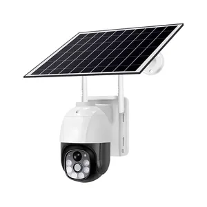 PIR phát hiện chuyển động 3MP năng lượng mặt trời wifi camera an ninh cho ngoài trời với pin năng lượng mặt trời