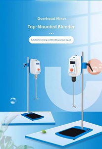 Mezclador Vertical RWD200 con Agitador Superior, Pantalla LCD, Capacidad de 100L, Motor sin Escobillas de 200W para Procesamiento de Productos Químicos - Product Image 2