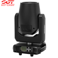 Mini 200W LED Beam Moving Head Licht 1.5 °   7000K-8000K Prisma DMX512 Master-Slave-Automatikmodus für Theaterbeleuchtung