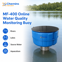 Bouée de surveillance de la qualité de l'eau MF-400, système de capteurs multiparamètres RS485, protection IP68 sans fil 4G pour rivières, lacs et aquaculture