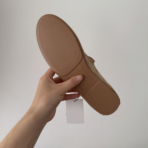 Women's <strong>Suede</strong> <strong>Ballet</strong> Round Vamp <strong>Flats</strong> Buckle Closure at Instep Mary Jane Shoes Comfortable Shoes for Dressy - Product Image 6