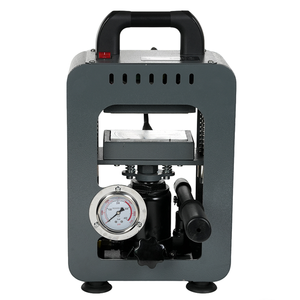 Mini 10 Ton Hoge Druk Handmatige Hydraulische Persmachine Met Dubbele Verwarmingsplaten - Product Image 2