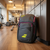 Sac de sport pour raquettes de tennis et de pickleball, grande capacité, multi-poches, léger, confortable, résistant à l'eau, écologique, durable
