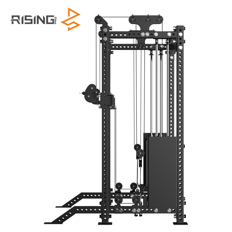 Rising Fitness Functional Trainer Commercial Multi Home Gym Power Rack Bodybuilding Integrated Training Smith Machine