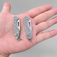Couteau utilitaire d'extérieur, porte-clés, mini couteau pliant, couteau de poche portable pour l'ouverture de colis express