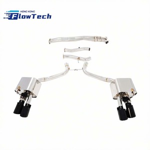 ระบบท่อไอเสียแคทแบ็ค Valvetronic สแตนเลส T304 พร้อมปลายท่อเก็บเสียง สำหรับรถปอร์เช่ พานาเมร่า 971 2.9T - Product Image 5