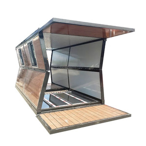 Contenedor de paquete plano prefabricado multifuncional, construcción de Panel sándwich económico para el hogar, oficina, escuela, exterior - Product Image 3